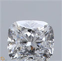 Natural Diamond 0.70 Carats, Cushion with  Cut, D Color, SI1 Clarity and Certified by GIA