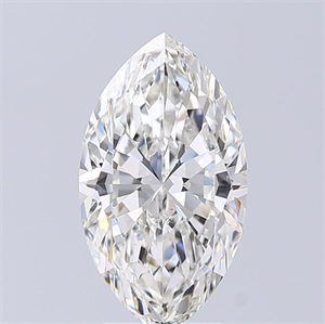 Picture of Natural Diamond 2.52 Carats, Marquise with  Cut, H Color, VS2 Clarity and Certified by GIA