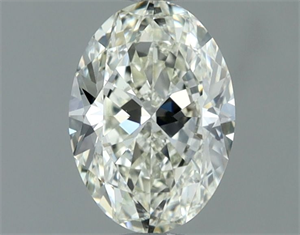 Picture of Natural Diamond 0.70 Carats, Oval with  Cut, J Color, VVS2 Clarity and Certified by IGI