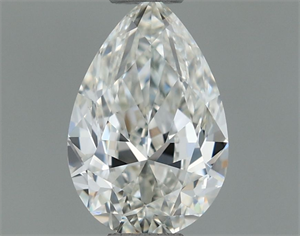 Picture of Natural Diamond 0.50 Carats, Pear with  Cut, J Color, VS1 Clarity and Certified by GIA