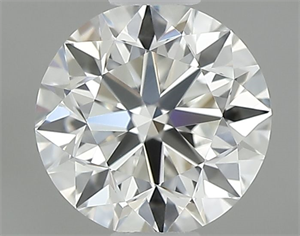 Foto Diamante Natural 0.51 quilates, Redondo , Color H, claridad IF y certificado GIA de