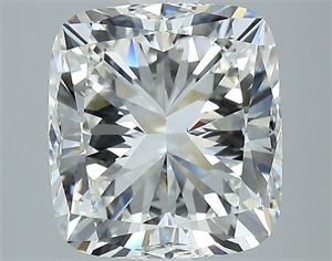 Foto Diamante Natural 4.02 quilates, Del cojín , Color G, claridad VS1 y certificado GIA de