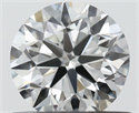 Diamante Natural 0.60 quilates, Redondo , Color H, claridad VVS1 y certificado IGI