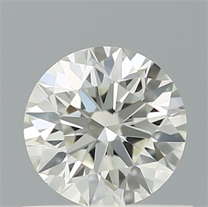 Picture of Natural Diamond 0.51 Carats, Round with Excellent Cut, H Color, VS1 Clarity and Certified by IGI