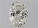 Diamante Natural 3.79 quilates, Ovalado , Color I, claridad SI2 y certificado HRD