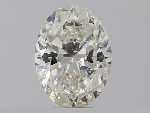 Foto Diamante Natural 3.79 quilates, Ovalado , Color I, claridad SI2 y certificado HRD de