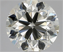 Natural Diamond 1.50 Carats, Round with Very Good Cut, L Color, SI1 Clarity and Certified by GIA