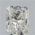 Natural Diamond 0.90 Carats, Radiant with  Cut, H Color, VVS2 Clarity and Certified by GIA