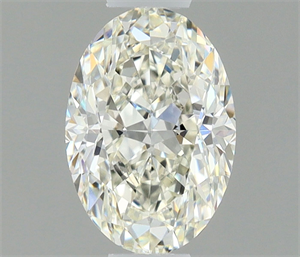Picture of Natural Diamond 0.50 Carats, Oval with  Cut, I Color, VS1 Clarity and Certified by IGI