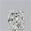 Natural Diamond 1.52 Carats, Radiant with  Cut, H Color, VVS1 Clarity and Certified by GIA