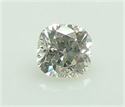 Natural Diamond 0.51 Carats, Cushion with  Cut, H Color, VS1 Clarity and Certified by GIA