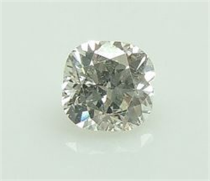 Picture of Natural Diamond 0.51 Carats, Cushion with  Cut, H Color, VS1 Clarity and Certified by GIA