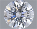 Del inventario de diamantes de laboratorio, 0.74 quilates, Redondo , Color E, claridad VVS2 y certificado IGI