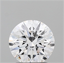 Del inventario de diamantes de laboratorio, 1.72 quilates, Redondo , Color D, claridad IF y certificado IGI