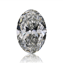 Diamante Natural 0.83 quilates, Ovalado , Color F, claridad SI2 y certificado GIA