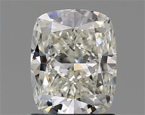 Picture of Natural Diamond 1.51 Carats, Cushion with  Cut, J Color, VVS2 Clarity and Certified by GIA