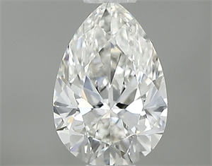 Picture of Natural Diamond 0.40 Carats, Pear with  Cut, H Color, VS2 Clarity and Certified by GIA