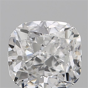 Picture of Natural Diamond 0.90 Carats, Cushion with  Cut, D Color, SI1 Clarity and Certified by GIA