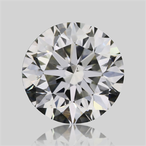 Picture of Natural Diamond 0.72 Carats, Round with Very Good Cut, I Color, VS2 Clarity and Certified by GIA