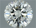 Diamante Natural 0.70 quilates, Redondo , Color J, claridad VVS2 y certificado IGI