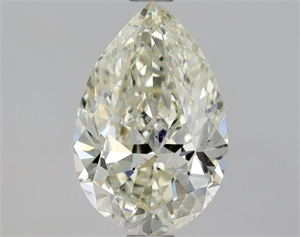 Picture of Natural Diamond 1.50 Carats, Pear with  Cut, M Color, SI1 Clarity and Certified by GIA