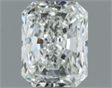 Natural Diamond 0.80 Carats, Radiant with  Cut, I Color, VVS2 Clarity and Certified by GIA