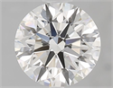 Diamante Natural 1.70 quilates, Redondo , Color I, claridad VS1 y certificado GIA