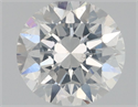 Natural Diamond 0.70 Carats, Round with Excellent Cut, E Color, SI2 Clarity and Certified by GIA