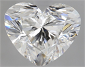 Natural Diamond 1.90 Carats, Heart with  Cut, G Color, VS2 Clarity and Certified by GIA