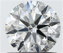 Natural Diamond 0.80 Carats, Round with Excellent Cut, G Color, SI1 Clarity and Certified by IGI