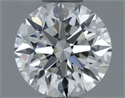 Natural Diamond 0.71 Carats, Round with Excellent Cut, G Color, VS1 Clarity and Certified by GIA