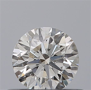 Picture of Natural Diamond 0.40 Carats, Round with Excellent Cut, E Color, SI1 Clarity and Certified by IGI