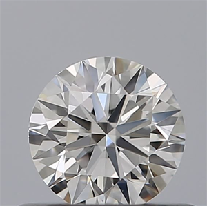 Picture of Natural Diamond 0.43 Carats, Round with Excellent Cut, F Color, VVS2 Clarity and Certified by GIA