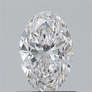 Picture of Natural Diamond 0.80 Carats, Oval with  Cut, D Color, VS2 Clarity and Certified by GIA