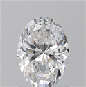 Diamante Natural 1.23 quilates, Ovalado , Color D, claridad SI1 y certificado GIA