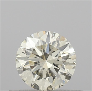 Picture of Natural Diamond 0.41 Carats, Round with Excellent Cut, K Color, SI1 Clarity and Certified by IGI