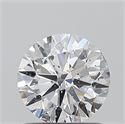 Natural Diamond 1.00 Carats, Round with Very Good Cut, D Color, I1 Clarity and Certified by GIA