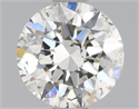 Natural Diamond 0.70 Carats, Round with Excellent Cut, I Color, SI2 Clarity and Certified by GIA