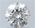 Natural Diamond 0.71 Carats, Round with Excellent Cut, G Color, VVS1 Clarity and Certified by GIA