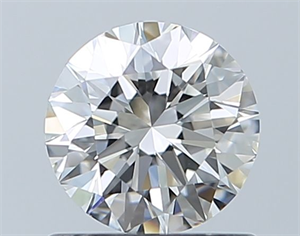 Picture of Natural Diamond 0.71 Carats, Round with Excellent Cut, G Color, VVS1 Clarity and Certified by GIA