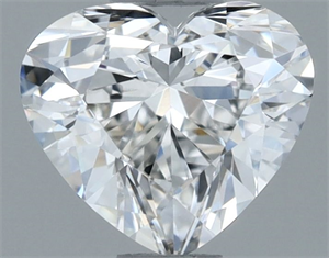 Picture of Natural Diamond 0.50 Carats, Heart with  Cut, G Color, VVS2 Clarity and Certified by GIA