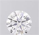 Lab Grown Diamond 1.04 Carats, Round with Ideal Cut, D Color, VVS1 Clarity and Certified by IGI