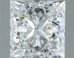 Picture of Natural Diamond 1.01 Carats, Princess with  Cut, H Color, VS1 Clarity and Certified by GIA