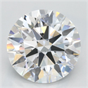 Del inventario de diamantes de laboratorio, 2.71 quilates, Redondo , Color D, claridad VVS1 y certificado GIA