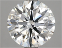 Lab Grown Diamond 3.05 Carats, Round with Ideal Cut, F Color, VVS2 Clarity and Certified by IGI
