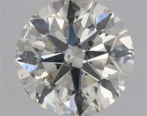 Picture of Natural Diamond 1.00 Carats, Round with Excellent Cut, J Color, SI1 Clarity and Certified by HRD