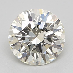 Foto Diamante Natural 0.50 quilates, Redondo , Color K, claridad VVS2 y certificado GIA de