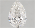 Diamante Natural 1.50 quilates, De pera , Color H, claridad I1 y certificado GIA