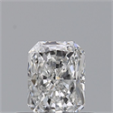 Diamante Natural 0.38 quilates, Radiante , Color F, claridad VS1 y certificado GIA