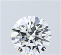 Lab Grown Diamond 1.55 Carats, Round with Ideal Cut, D Color, VVS2 Clarity and Certified by IGI